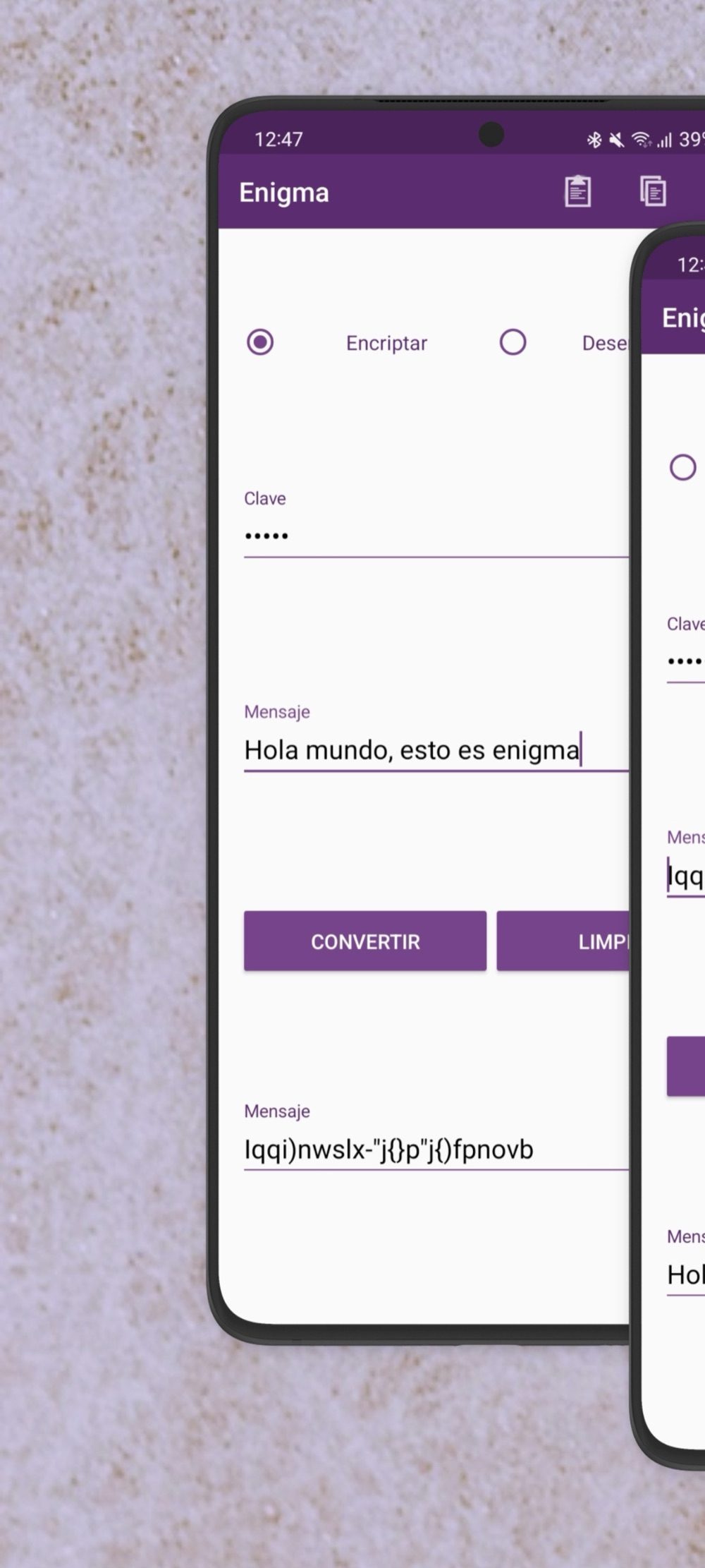 Enigma — Capturas 1