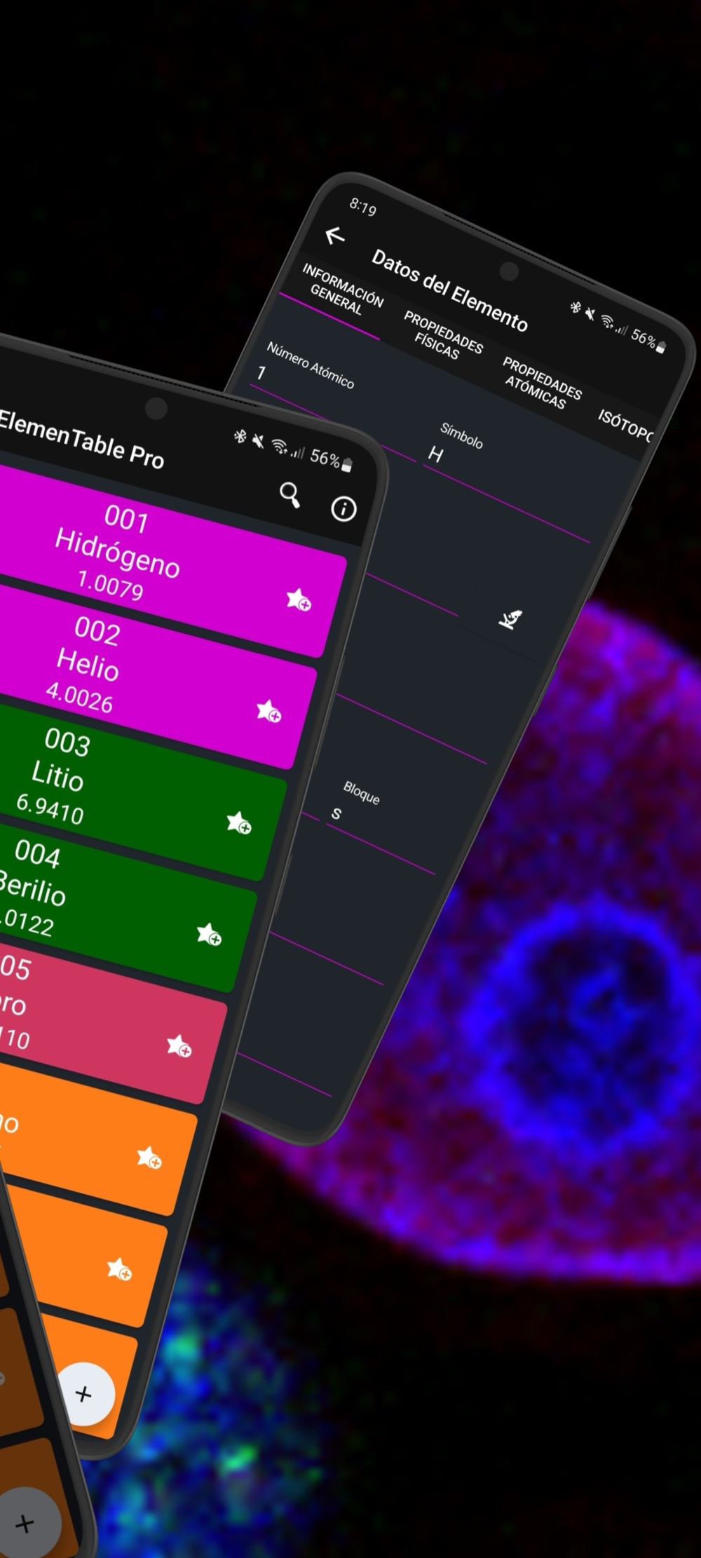ElemenTable Pro — Capturas 2