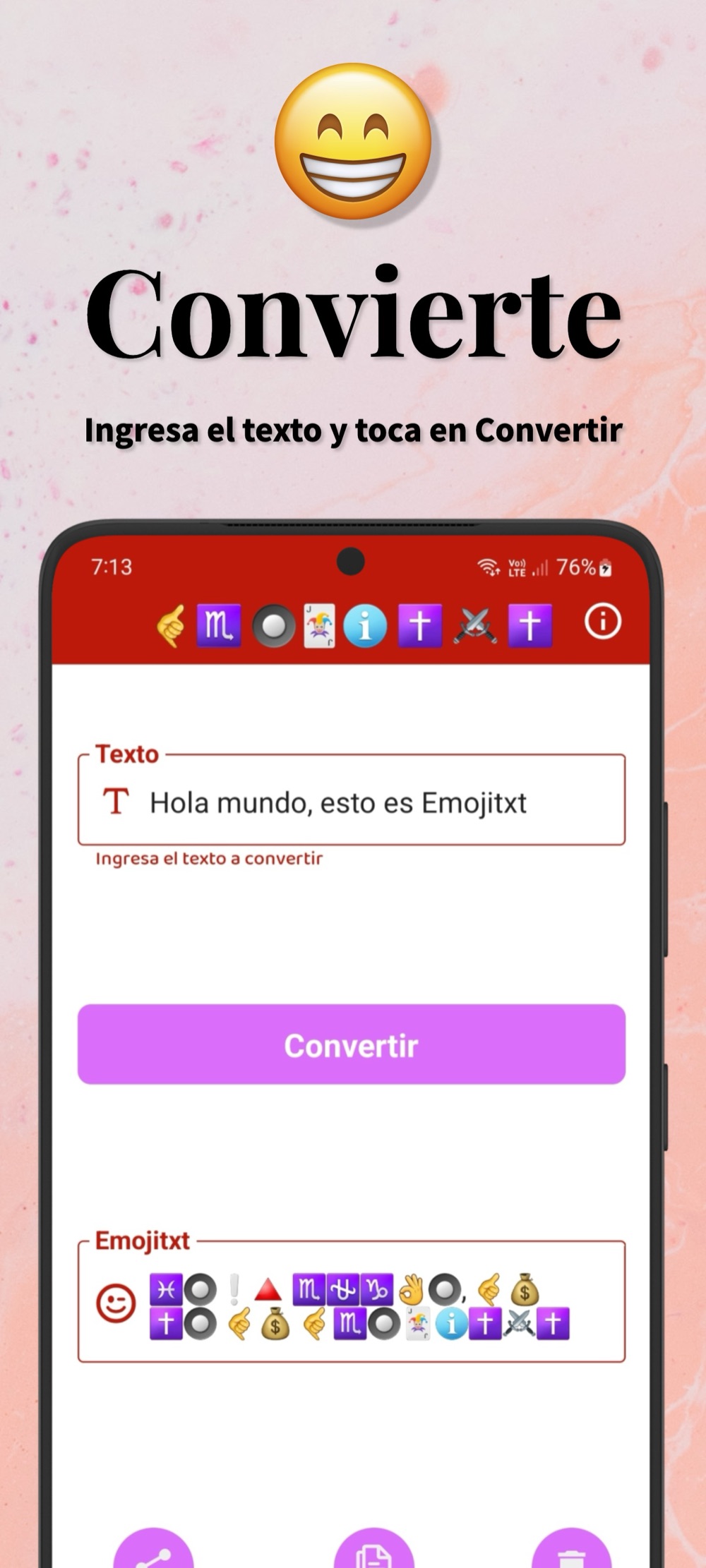 Emojitxt — Capturas 3
