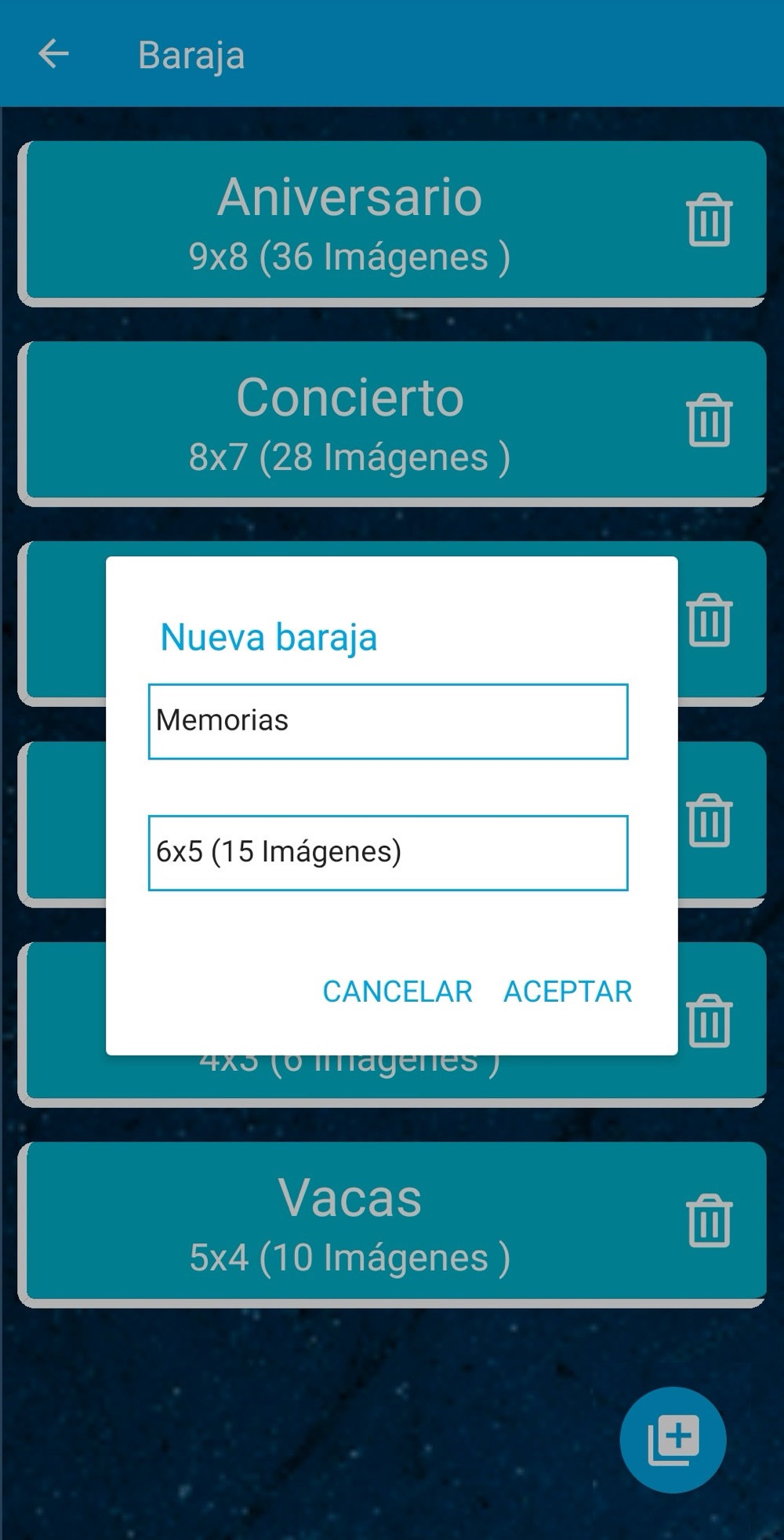Memorizate — Capturas 3