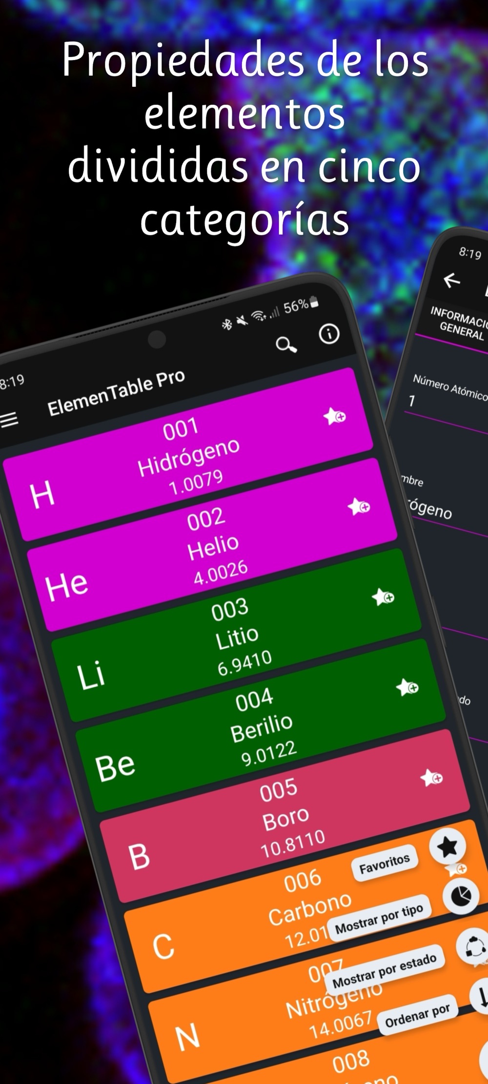 ElemenTable Pro — Capturas 3