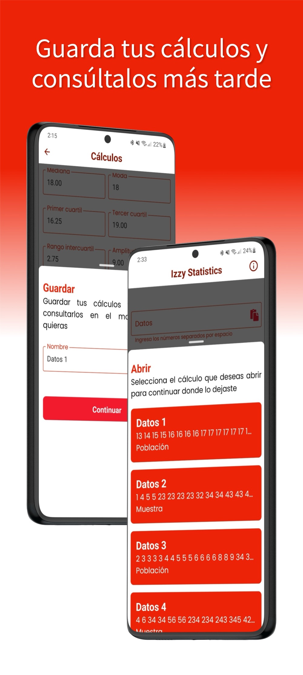 Izzy Statistics — Capturas 4