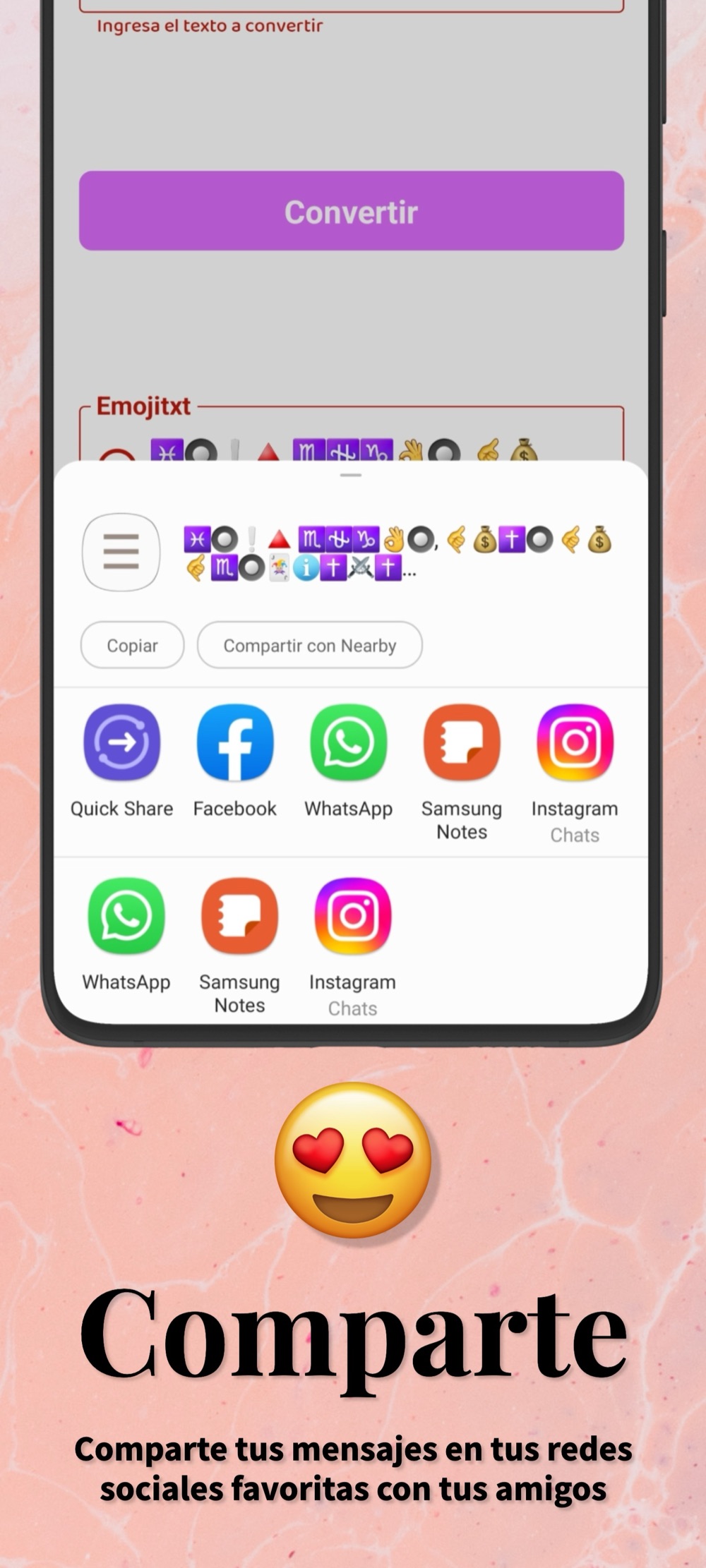 Emojitxt — Capturas 4