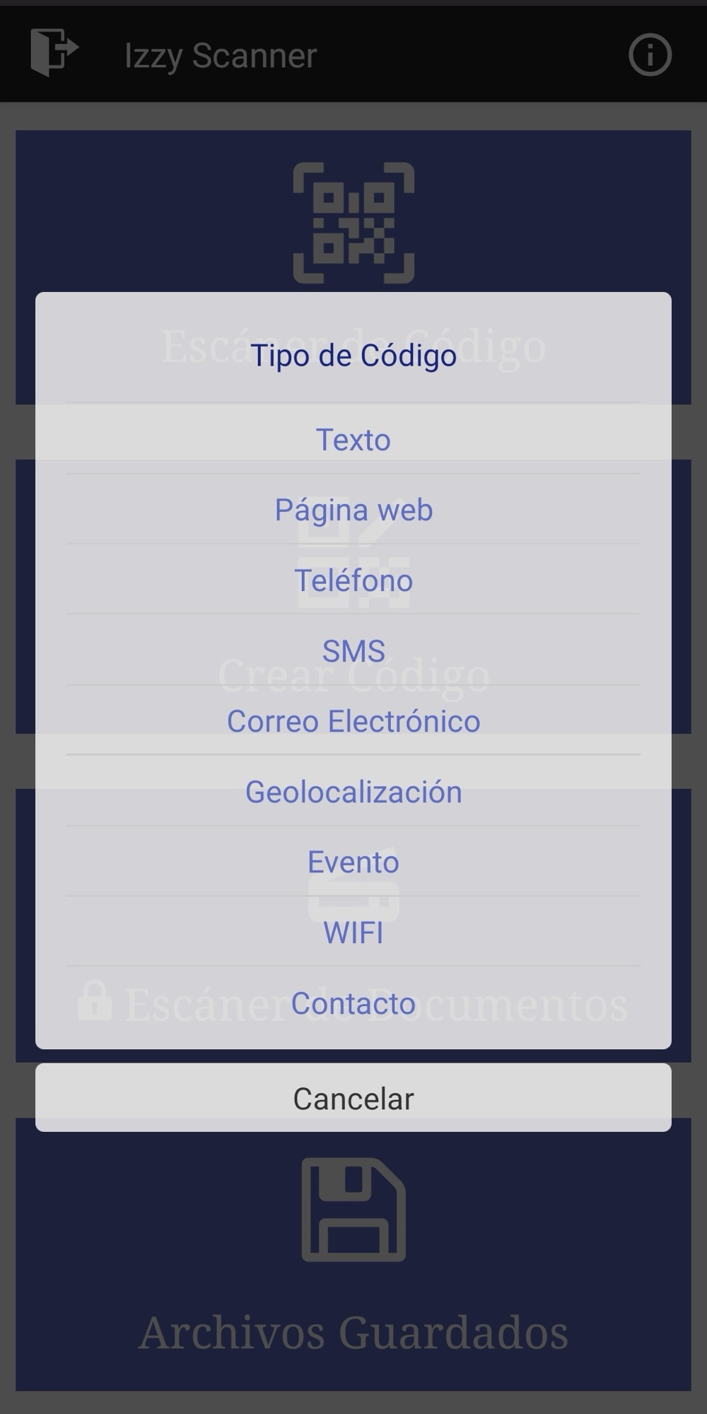 Izzy Scanner — Capturas 5